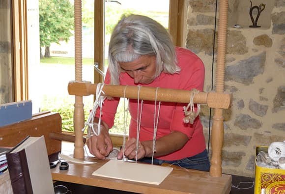 Atelier de reliure traditionnelle