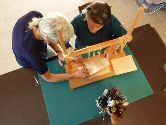 Stage et cours de reliure en Ariège