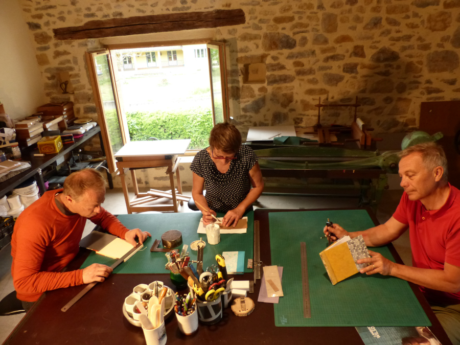 bookbinding training