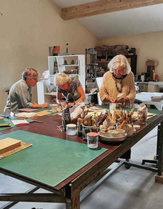 New : bookbinding training in Limoux