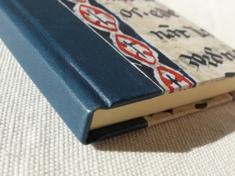 Small blue leather notebook, \"Cathar\"