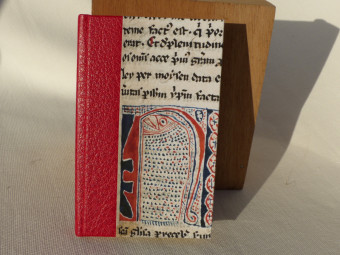 Small red leather notebook, \"Cathar\"