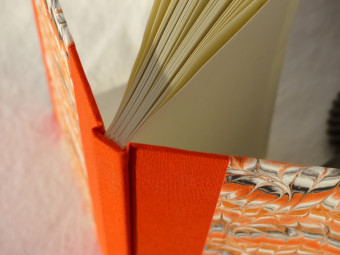 Big directory, orange binding cloth